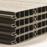 Keter Grande Store Outdoor Double Door Garden Furniture Storage Shed Grey Duotech+ Wood Look and Feel | Fade Free | All Weather Resistant | Safe and Secure | Zero Maintenance