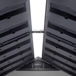 Keter Premier Apex Outdoor Garden Storage Shed, Grey, 7.5 x 7 ft