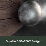 Keter Signature Shed 9x7ft – Rosewood Pent Garden Storage Shed | Heavy-Duty Resin Wood-Effect Design | Lockable Double Doors | Weatherproof & Maintenance-Free | 11.05m³ Capacity