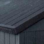 Keter Darwin Outdoor Apex Double Door Garden Storage Shed 6 x 8ft Grey Evotech+ Wood Look and Feel | Fade Free | All Weather Resistant | Safe and Secure | Zero Maintenance | 15 year Warranty