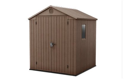 Darwin Shed 6x6ft - Brown