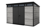 Signature Pent Shed 11x7ft - Storm Grey
