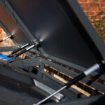 Anthracite Grey Wheelie Bin Storage - Double Bin Store