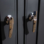 Anthracite Grey Wheelie Bin Storage - Double Bin Store